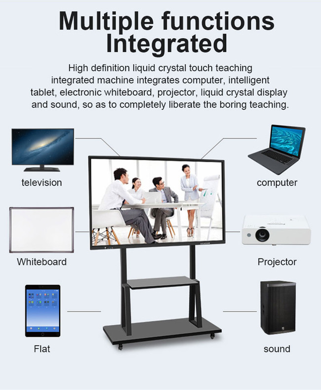 105In Conference Interactive Flat Panel Led Interactive Smart Board