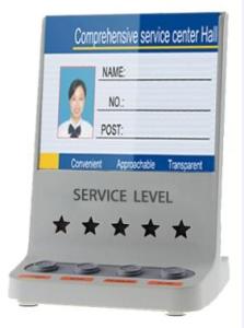 China 4 Buttons Electronic Customer Feedback Device wholesale