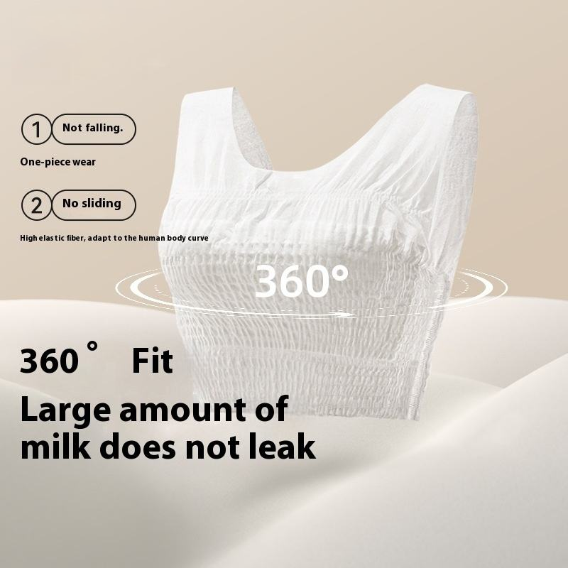 Upgrade Disposable Breastfeeding Pads Integrated Soft Breathable Wearable