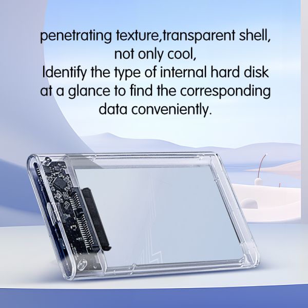Usb 2.0 Usb 3.0 Mobile Hard Drive Case Sata For Macbook Notebook Pc
