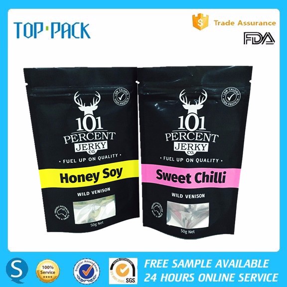 Custom Digital Print Food Packaging Pouches For Morniga Leaf Powder