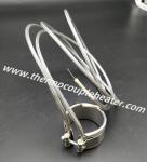 High Temperature Resistant Cable Fiberglass And Mica Insulation Steel Mesh
