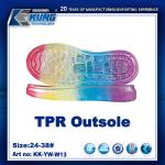 Odorless TPR EVA Outer Sole Nontoxic Anti Abrasion Practical