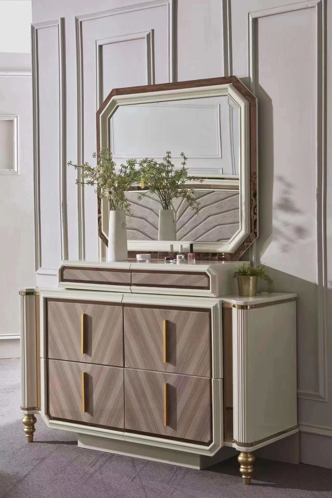 Ashley Little Decor Bedroom Sets Furniture Wood MDF PU Material Modern Design