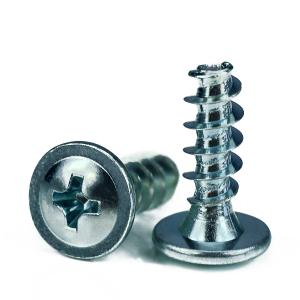 China Metric Phillips Truss Washer Head PT Thread Forming Screw Plastic 500mm Length wholesale