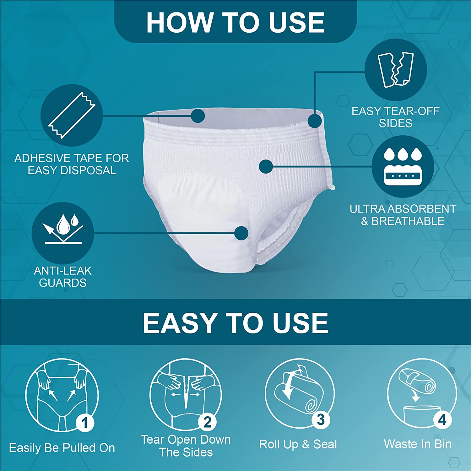 SnuGrace Lady Sanitary Napkin Pants Women's Period Pants Custom Women Disposable Samples