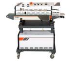 Nitrogen Gas Flushing Vacuum Continuous Band Sealer Plastic Bag Heat Sealing