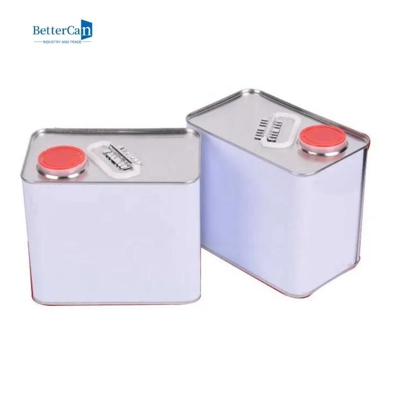 2 Litre Paint Tin Cans Empty Gallon Paint Cans For Packing Thinner Chemical