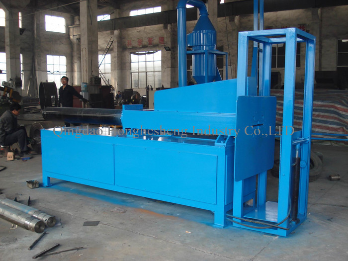Automatic Used Tire Recycling Machine / Tire Scrap Cutting Equipment