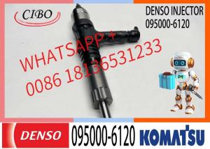 China Fuel Injector 095000-6120 9709500-612 6261-11-3200 6261-11-3100 for Koma-tsu Excavator wholesale