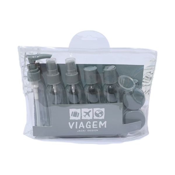 50ml Travel Bottle Set Leakproof Travel Bottle Set Shampoo Lotion Liquid Set on Airplane