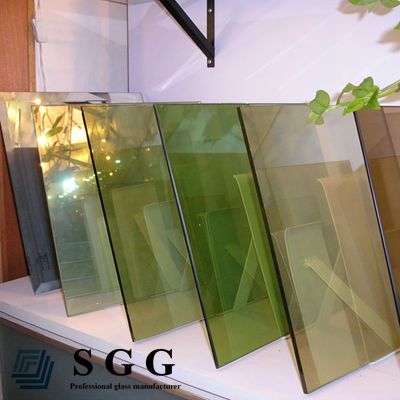 High quality A Grade Reflective Glass Color Blue or Bronze