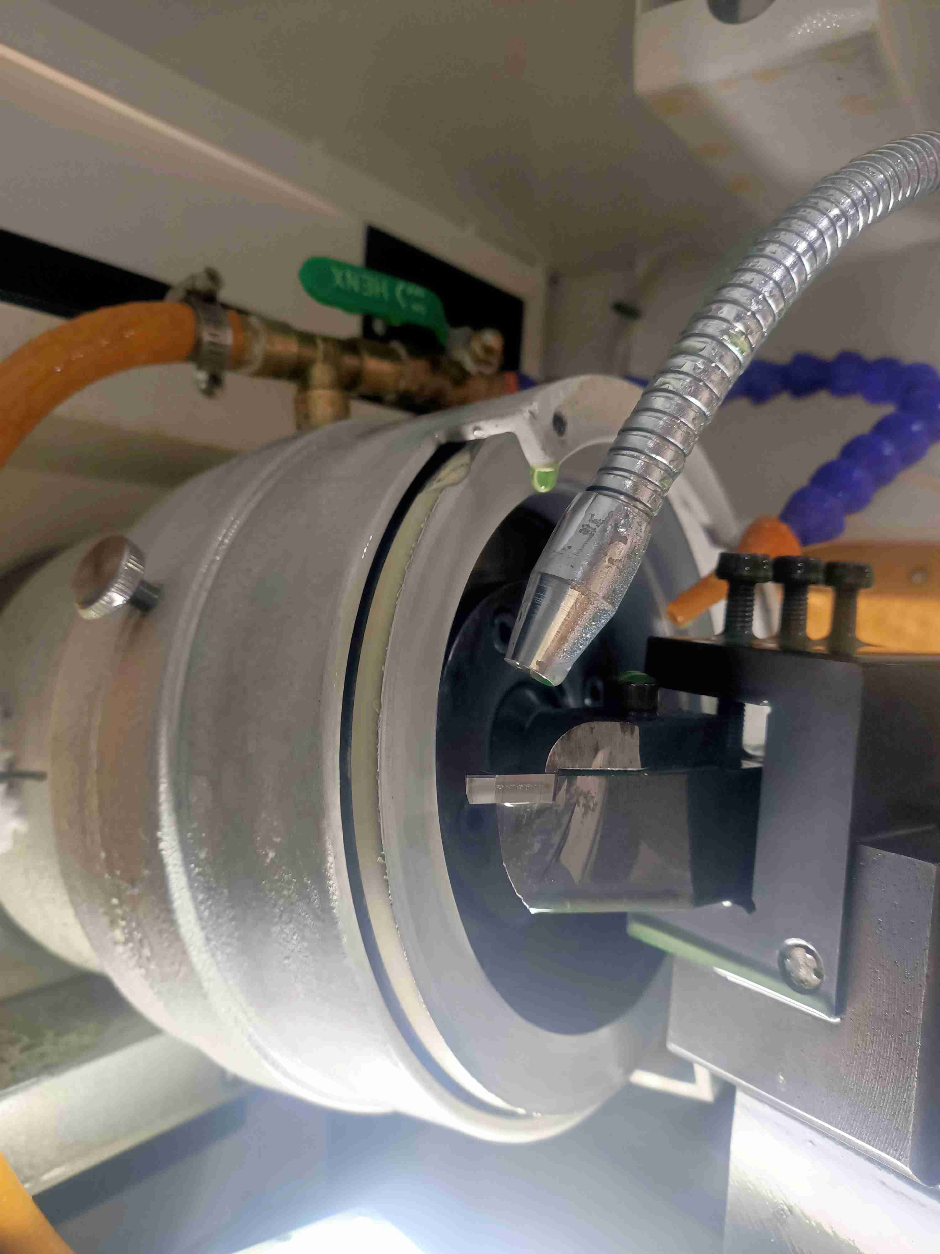 Automatic PCD / PCBN Grinder Machine With 0-70mm Tip Radius