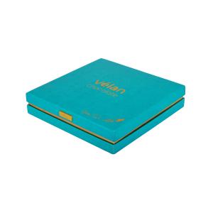 China 2mm Paperboard Chocolate Paper Boxes With Gold Hot Foil Stampping wholesale
