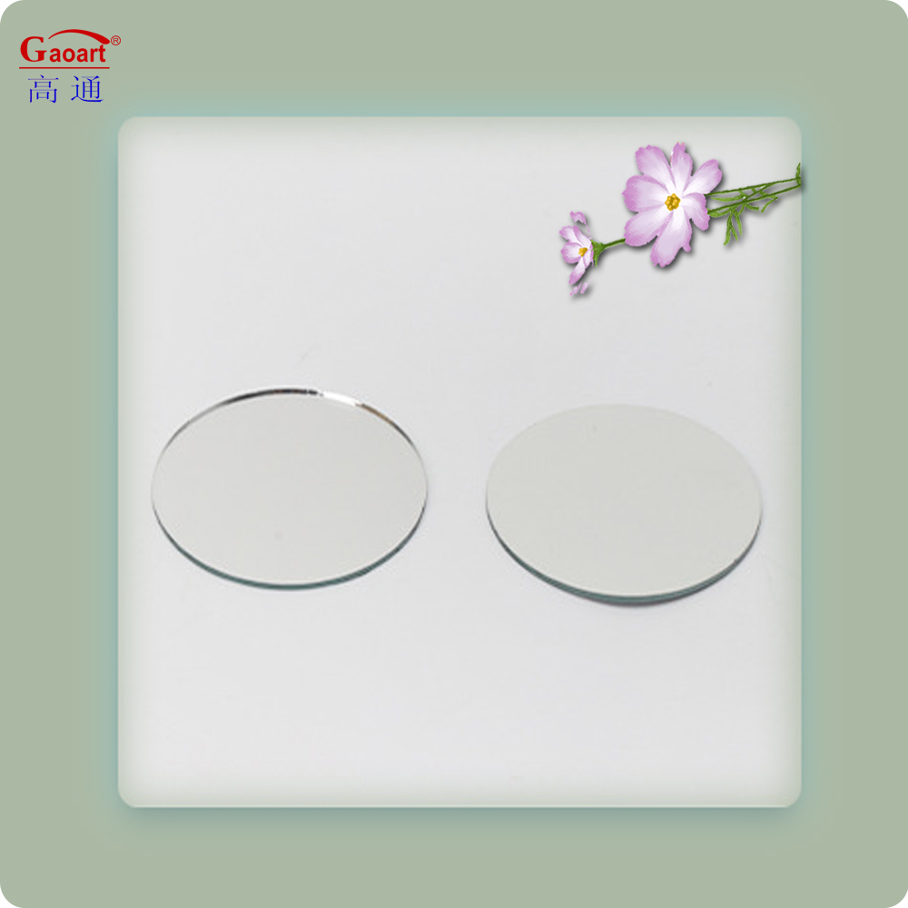 Full Length Adhesive Bedroom Mirror Straight Edge Working and Bath Mirror Without Frame