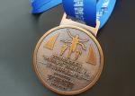 Durable Sports Medals And Ribbons , Metal Material Armed Forces Medal