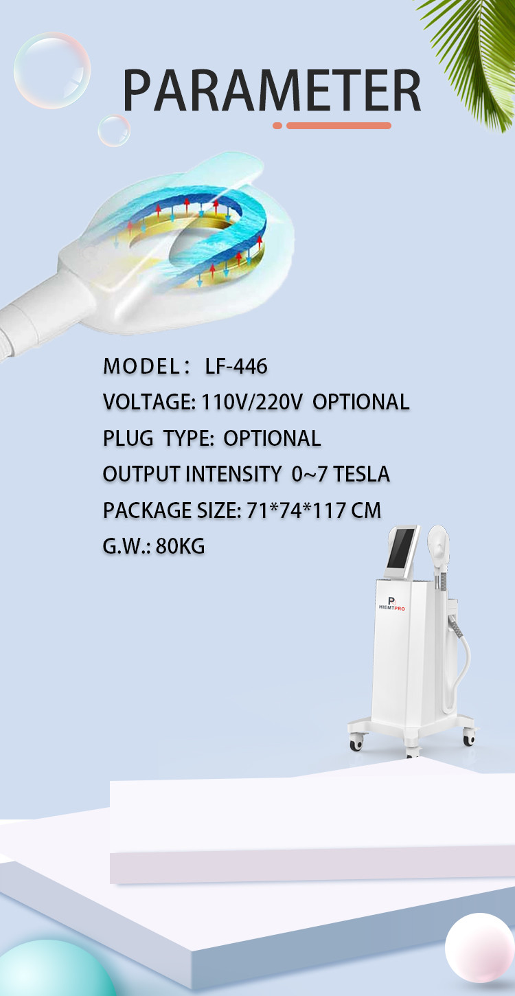 LF-446 Best Technology High Intensity Electromagnetic For Body Shape Muscle Training Machine