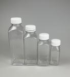 Manufacturer 60ml-1000ml Disposable Pet Beverage Bottle Transparent With Lid