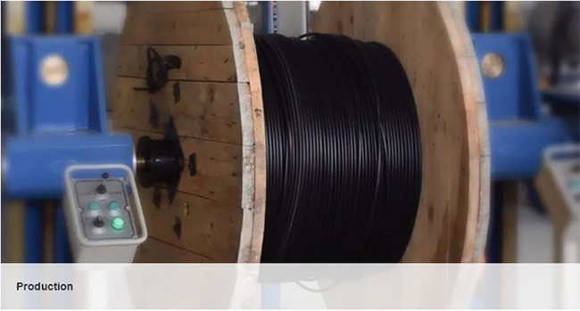Offshore Direct Buried Submarine Single Mode Fiber Optic Cable With 4 Core , Long Life
