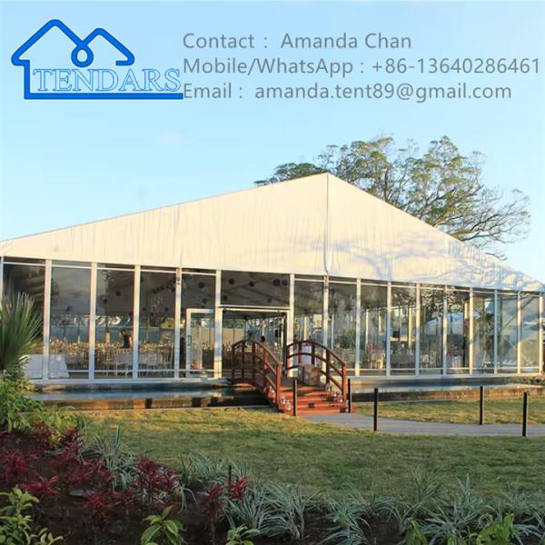 Outdoor Large Custom Luxury Pvc White Commercial Warehouse Tents Wedding Party