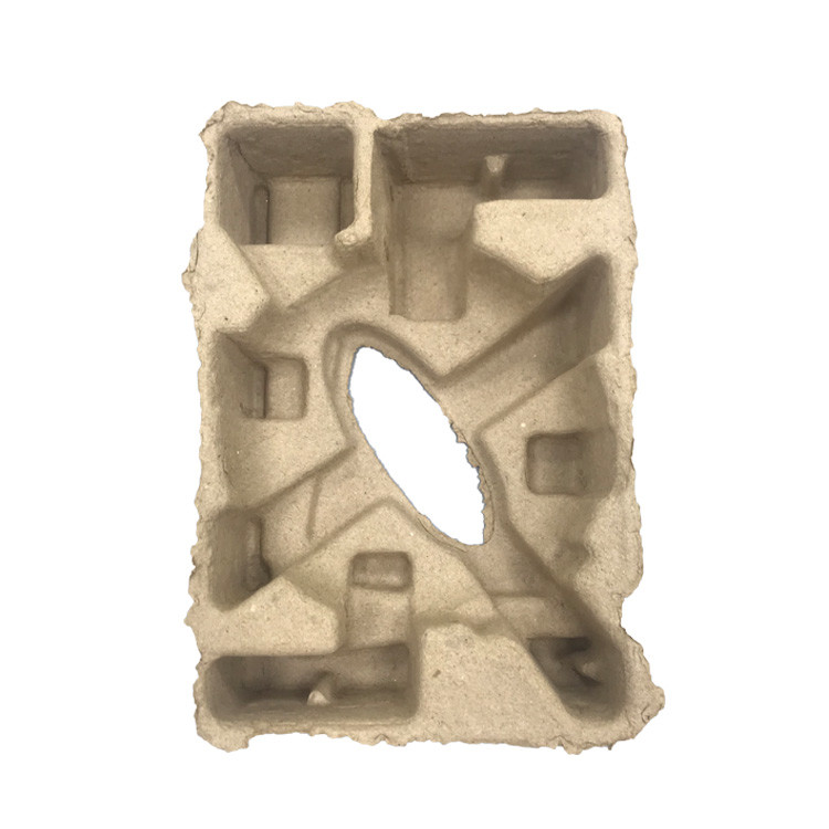 Thermoformed Moulded Pulp Tray ODM Available Natural Fiber Based Materials