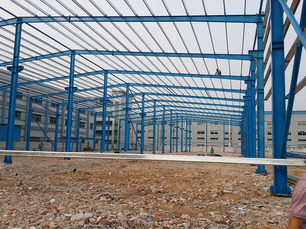 Prefabricated Building Almacen Q235, Q345 Entrepot Prefabrique
