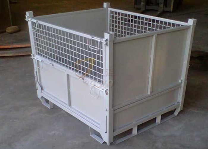 Powdercoating storage Mesh Collapsible Pallet Cage Stillage Heavy Duty