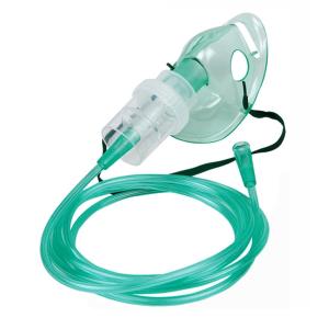 China Medical Grade PVC Child Use OEM Transparent Or Green Medical Breathing Oxygen Mask wholesale