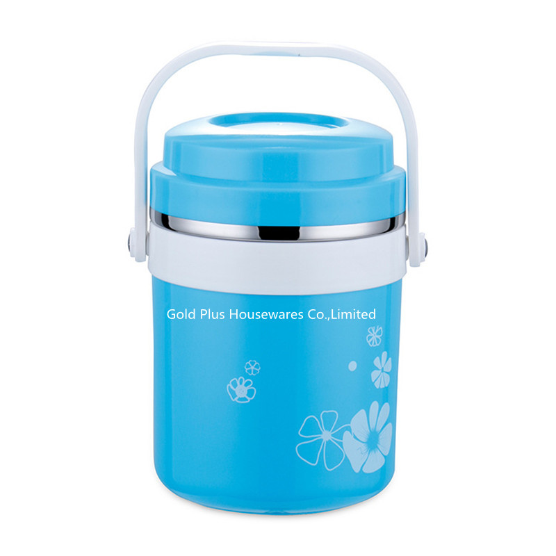 School portable 1.5L stainless steel students vacuum food flask for food warmer thermos soup jar keep food hot for hours