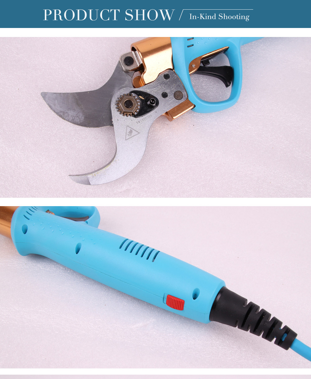 Swansoft 45mm Tesouras de poda elétricas Tesouras para podar vinhas e pomares Árvores de fruto