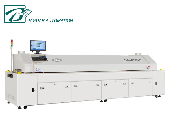 Dual Track Conveyor SMT Reflow Oven Lead Free Hot Air Adjustable Speed