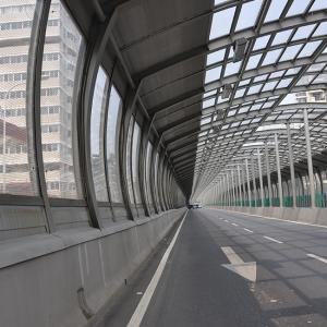 China Road Highway Acrylic Sheet Sound Barrier Fence Noise Barrier 15mm 18mm wholesale