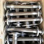 SS 304 Stainless Steel Metal Garden Hose Flange Corrugated Air Conditioning Tank