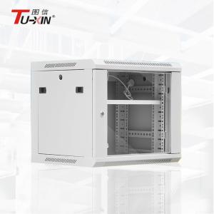 China 19 Inch 9U Wall Mount Rack Cabinet , International Standard Network Cabinet Wall Mount wholesale