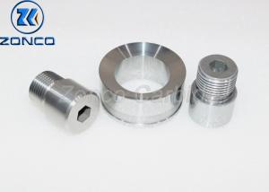 China Polished Tungsten Carbide Wear Parts MWD Parts Carbide Orifice And Poppet wholesale