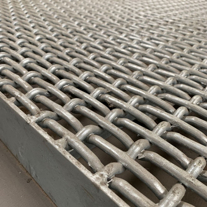 Galvanised Steel Pig Mesh Flooring / Farrowing Crate Flooring For Pig Breeding House