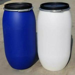 China HDPE 55 Gallon Plastic White Drum Barrel Cylindrical ISO9001 wholesale