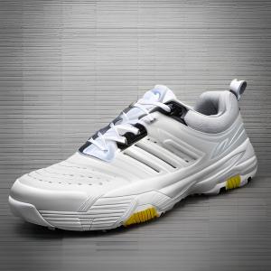 China Wear Resistant Custom Golf Shoes Foot Protection Microfiber Leather wholesale