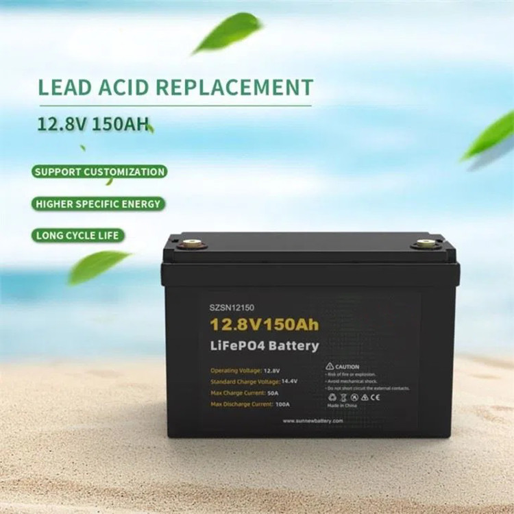 Rechargeable Lead Acid Replacement Battery LiFePO4 Battery For RV EV Golf Cart