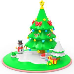 China Colorful And Creative Silicone Building Blocks Folding Baby Food Grade Cute Assembled Tree Toys wholesale