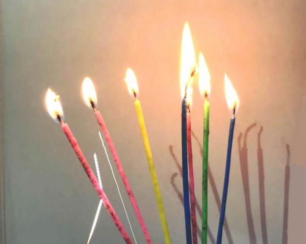 Special Magic Relighting Birthday Candles / Tall Skinny Birthday Cake Candles