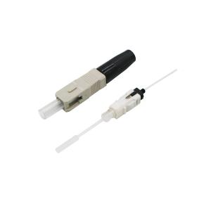China Indoor Hot Melt SC/APC FTTH Fiber Optic Quick Connector wholesale