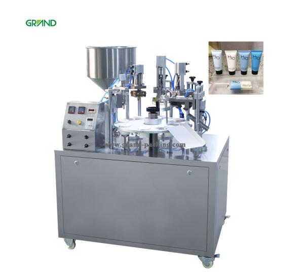 Semi Automatic Plastic Tube Filling And Sealing Machine Grease Cosmetic