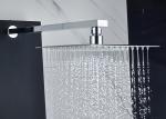 ROVATE Brushed Nickel Shower Panel , Luxury Shower Panel 6 Massage Jets