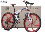 Height 155cm Full Alloy 27 Speed Aluminum Folding Mountain Bike