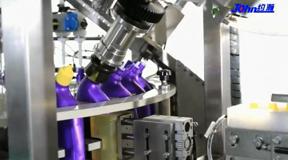 Automatic Disinfectant Filling Machine PLC Controlled Toilet 3 In 1