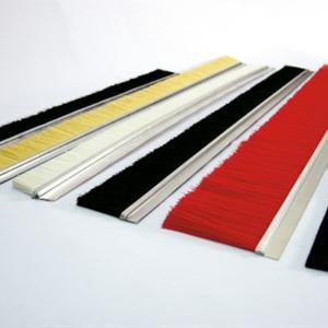 China Door Nylon Brush Strip Brushes With Metal Support wholesale