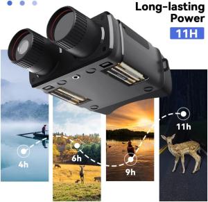 China Abs Binocular Night Vision Goggles Black OEM ODM wholesale