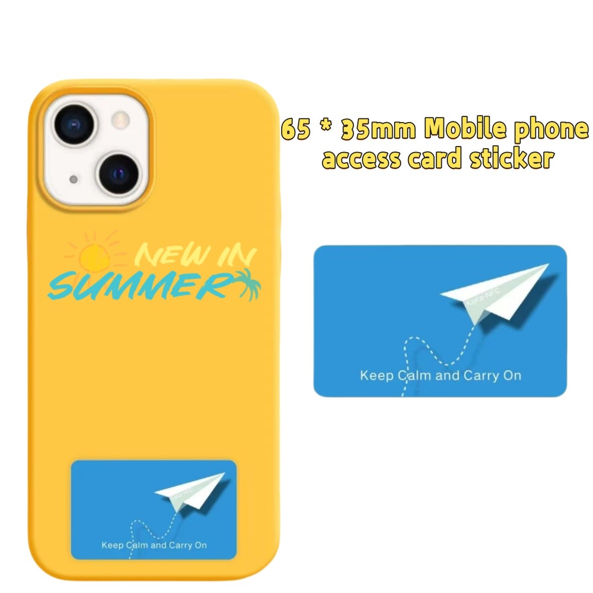 CUID Ultra-thin Mobile Phone Access Card Sticker Copyable and Rewritable PVC 13.56MHz Elevator IC Blank Card