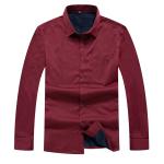 Covered Button Closure Luxury Workout Fleece Shirts for Winter Linen Hawaiian